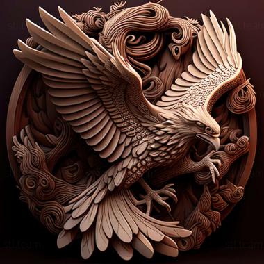 3D model phoenix (STL)